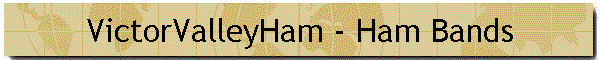 Ham Bands